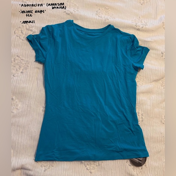Abardsion Teal Short Sleeve Women's Tee - Picture 1 of 3